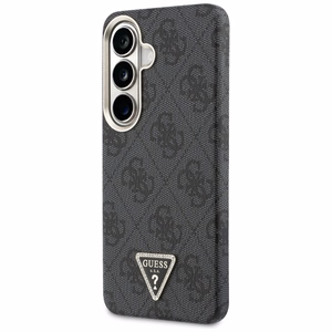 Guess Suojakuori 4G Triangle Logo MagSafe Samsung Galaxy S26 Plus:lle musta