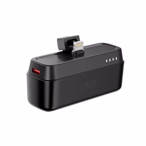 XO varavirtalähde mini PR244 20W 5000 mAh Lightning-liittimellä musta