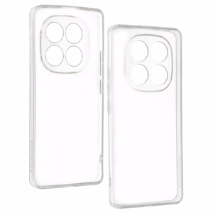 Ultra Clear 1mm Suojakuori Xiaomi Redmi Note 14 Pro 5G:lle läpinäkyvä