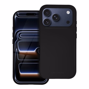 ROAR case RAINBOW BUMPER compatible with MagSafe for IPHONE 15 black