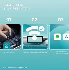 Wireless CarPlay/Android Auto adapter Ottocast Mini Pico black CA525-T