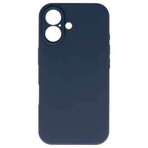 Silikoninen lite puhelinkuori iPhone 16 tummansininen