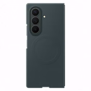 Samsung Galaxy Z Fold8 Ultra Silicone Magnet -suojakuori ja 2 heijastusta vähentävää kalvoa, vihreä sävy