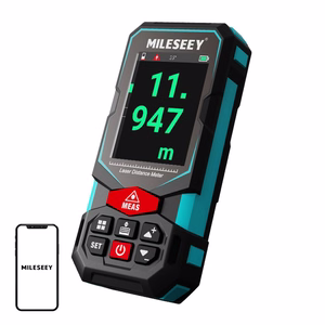 Mileseey S7 100m laseretäisyysmittari näytöllä