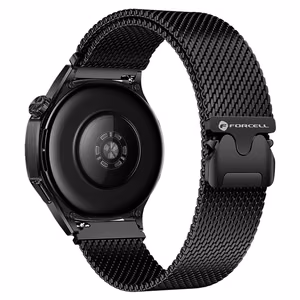 Hihna Samsung Galaxy Watchille Forcell F-Design FS10 magneettinen teräs 22 mm musta