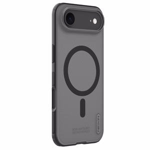 Nillkin Super Frosted Shield Pro MagSafe-yhteensopiva suojakuori iPhone 17 Air:lle - läpinäkyvä musta