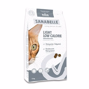 Bosch Sanabelle Light Poultry – vähäkalorinen kissojen kuivaruoka siipikarjalla, 8 kg