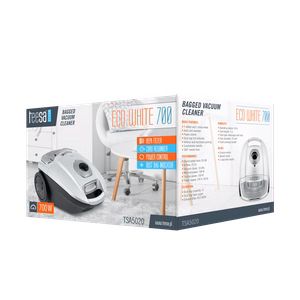 Pussillinen pölynimuri ECO WHITE 700