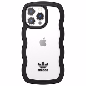 Adidas OR Wavy Suojakuori iPhone 13 Pro /13 6.1 musta-läpinäkyvä/musta-läpinäkyvä 51900