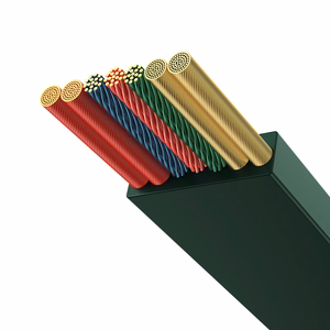 Baseus Cable Bright Mirror 2 3 in 1 - Type C to Micro USB, Lightning, Type C - 100W 1,1 metres (CAMJ010206) green