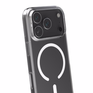 Puro 0.3 MAG Ultra-ohut TPU suojakuori MagSafe-yhteensopiva iPhone 17 Pro Max:lle - läpinäkyvä