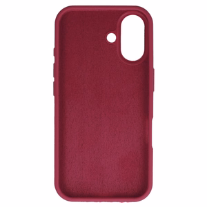 Silicone Lite Suojakuori iPhone 16:lle - viininpunainen