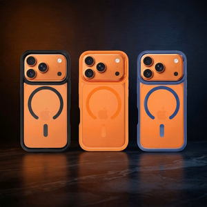 ROAR-kotelo MAG BUMPER MagSafe-yhteensopiva mallille IPHONE 17 (väri: oranssi)