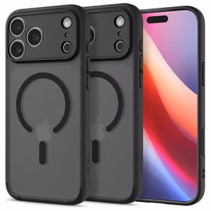 Spigen Ultra Hybrid Mag Magsafe Suojakuori iPhone 17 Pro:lle Frost musta
