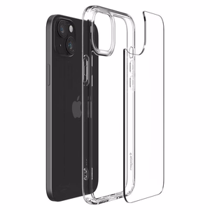 Spigen Crystal Hybrid Suojakuori iPhone 15 Plus:lle - kirkas