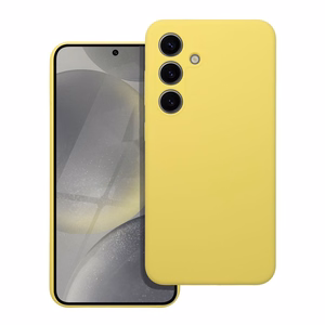 Silikoninen suojakuori Xiaomi Redmi Note 14 4G:lle (GLOBAL - 164,84mm x 78,15mm x 8,16mm) 2mm keltainen