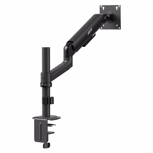 Ergo Office ER-691 B – kaasujousellinen näytönvarsi 17–32 tuuman näytölle, 1–10 kg, VESA enintään 100×100, mattamusta