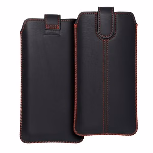 Pocket Universal Suojakuori Ultra Slim M4 - Samsung A02s/A05/A05s/A12/A15/A21s/A25/A32 5G/A72/S21 Ultra 5G / Xiaomi Redmi Note 10 Pro/9A/9AT / Oppo A52/A72/A92 / Samsung S23 Ultra /S24 Ultra / Realme 7i / Vivo Y52 5G/Y72 5G:lle musta