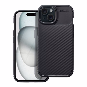 Suojakuori iPhone 15:lle Carbon Premium musta