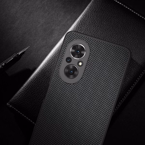 Nillkin Textured Case kestävä vahvistettu kotelo geelirunko ja nylon takaisin Honor 50 SE musta