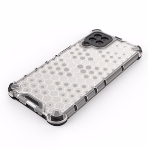 Honeycomb Asia panssari kansi TPU puskuri Samsung Galaxy A22 4G läpinäkyvästä