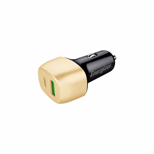 Energizer Ultimate D38BG autolaturi, USB-C + USB-A, 38 W PD + QC 3,0, kullanvärinen ja musta