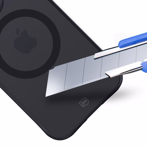 3mk Smoke MagCase MagSafe:lla iPhone 14 Pro Max:lle - puoliläpinäkyvä