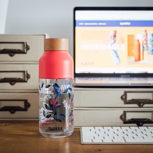 Quokka Ice Ecozen -juomapullo, 570 ml, Kukat