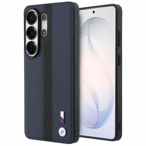 BMW Perforated Stripe Logo MagSafe Suojakuori Samsung Galaxy S26 Ultralle - laivastonsininen