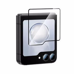 Benks Glass Warrior HD -karkaistu lasi Samsung Galaxy Z Flip 7:lle, musta