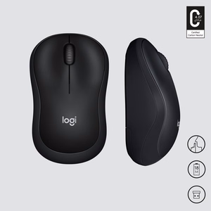 LOGITECH M220 Silent Black langaton optinen hiiri, 2.4GHz