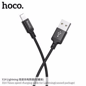 Hoco USB-A - Lightning -kaapeli 1 m X14 - musta