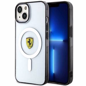 Ferrari FEHMP14MURKT iPhone 14 Plus 6.7" kirkas/läpinäkyvä hardcase Outline Magsafe