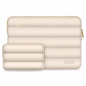 Tech-Protect Puffy 13-14 kannettavan laukku - beige