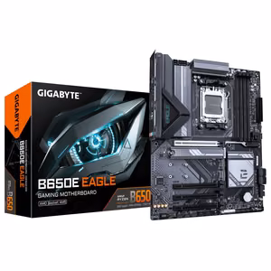 GIGABYTE B650EEAGLE AMD B650 Socket AM5 ATX -emolevy, DDR5-SDRAM, 4 paikkaa, 3 x M.2