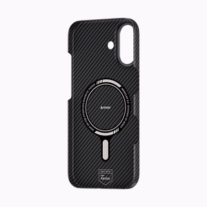 Benks Magneettinen Armor Air Kevlar Suojakuori Metal Frame 600D (0067) iPhone 17:lle musta