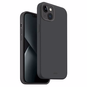 Uniq Lino Hue Magclick latauskotelo iPhone 14 Plus - harmaa