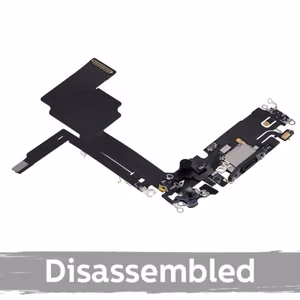 Latausliitin yhteensopiva iPhone 15 Pron kanssa / Black Titanium / (100 % alkuperäinen / purettu)
