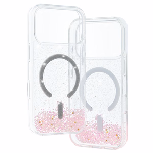 Tel Protect Moonlite Magsafe -suojakuori iPhone 17 Pro Max:lle vaaleanpunainen kirkas