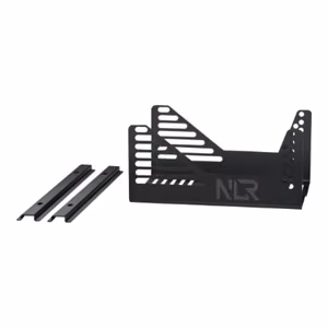 Next Level Racing Universal Seat Brackets NLR-A017 – yleiskiinnikkeet simulaattori-istuimelle, mustat