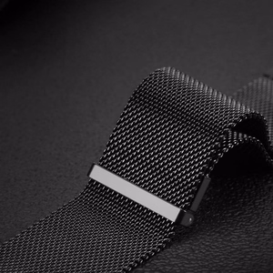 Dux Ducis Milanese Series ranneke Apple Watch 42 / 44 / 45 / 49 mm:lle musta