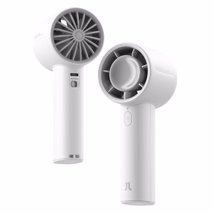 Jisulife Handheld Fan 10 kannettava USB-tuuletin, 4000 mAh – harmaa