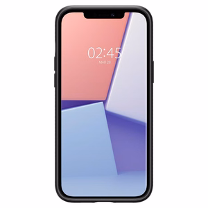 Spigen Liquid Air -kotelo iPhone 12 / iPhone 12 Pro - Matta musta