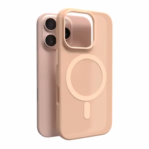 Puro Daylight MagSafe Silikoninen Suojakuori iPhone 16 Pro Maxille - beige