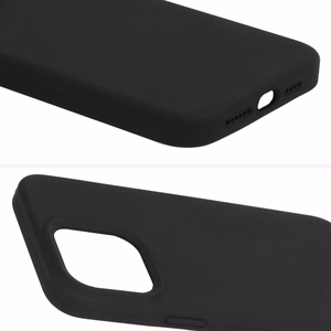 Silicone Lite Suojakuori iPhone 17 Air:lle musta