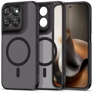 Tech-Protect Magmat MagSafe -suojakuori Motorola Moto G67 / G77:lle - matta musta