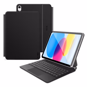 Tech-Protect Smartcase Magneettinen näppäimistolla iPad 10.9 2022 / iPad 11 2025:lle - musta