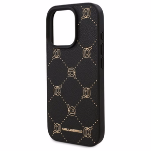 Karl Lagerfeld Suojakuori iPhone 16 Pro Max 6.9 KLHMP16XPGKHPHK Musta Kova Karl Head MagSafe