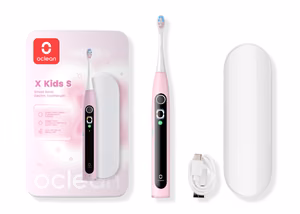 Oclean X Kids S lasten sähköhammasharja, vaaleanpunainen