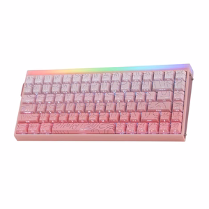 HERO84 HE PINK+Gradient+Contour Dragon King RGB AULA gasket näppäimistö